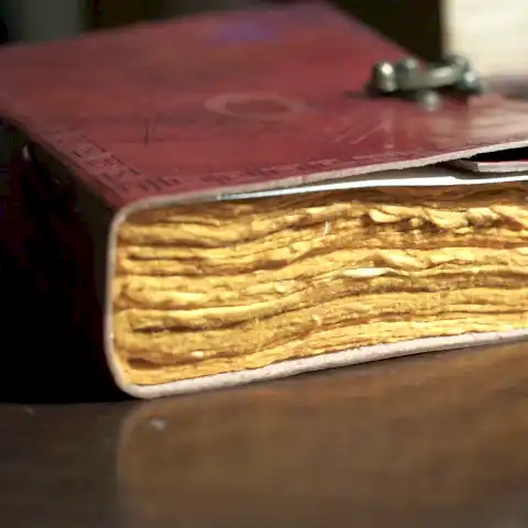 Mason Deri Defter Kahve