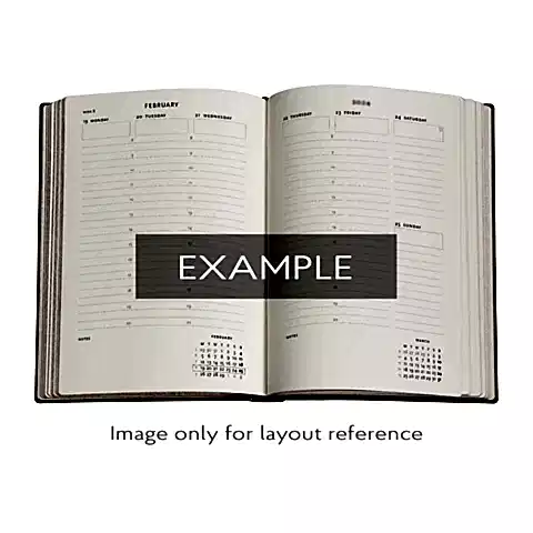 Gaudi's Sun Manyetik Kapak Midi Haftalık Ajanda