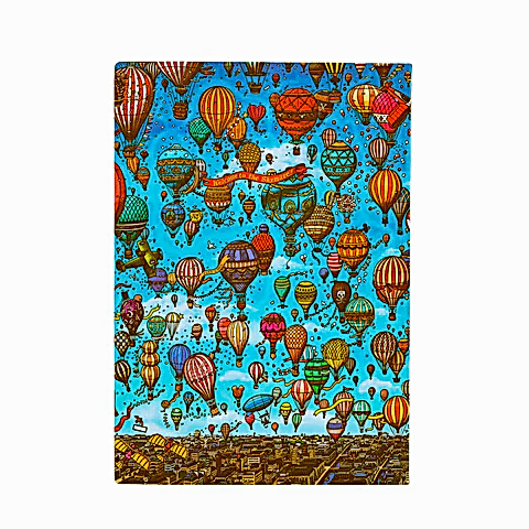 Balloon Festival Softcover Defter