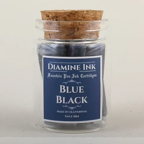 Diamine Blue Black Kartuş (12 adet)