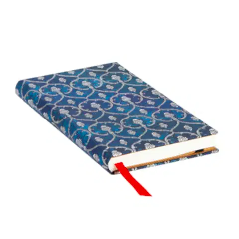 Blue Velvet Slim Defter