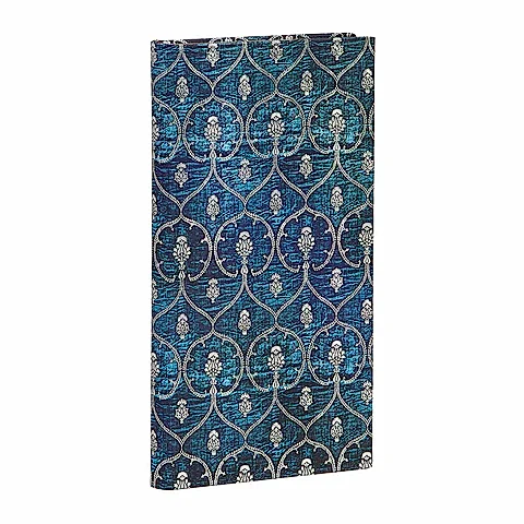 Blue Velvet Slim Defter