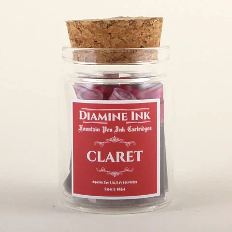 Diamine Claret Kartuş (12 adet)
