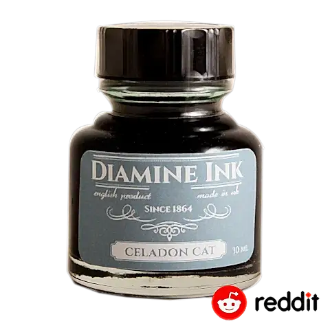 Diamine Celadon Cat Dolmakalem Mürekkebi (Reddit Special 2022)
