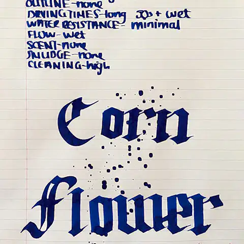 Diamine Flower Cornflower Dolmakalem Mürekkebi