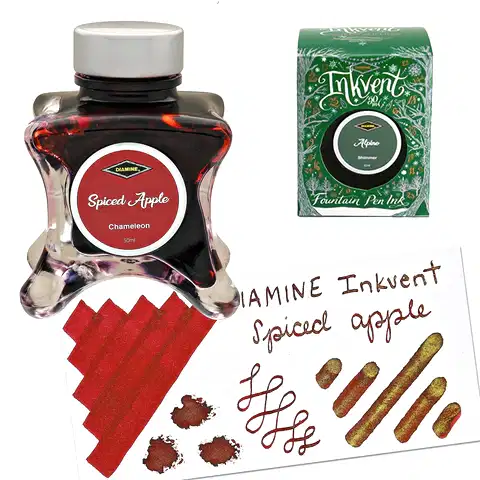 Diamine Inkvent Green Edition Chameleon Spiced Apple Mürekkep