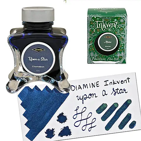 Diamine Inkvent Green Edition Chameleon Upon A Star Mürekkep