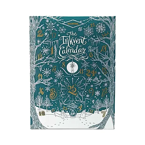 Diamine Inkvent Calender Teal Edition