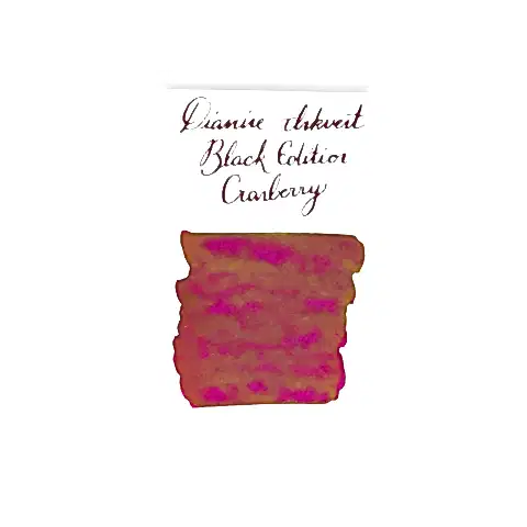 Diamine Inkvent Black Edition Standard Cranberry Mürekkep