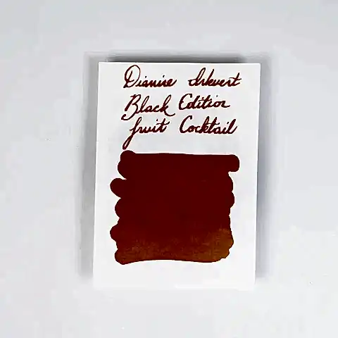Diamine Inkvent Black Edition Kokulu Fruit Cocktail Mürekkep
