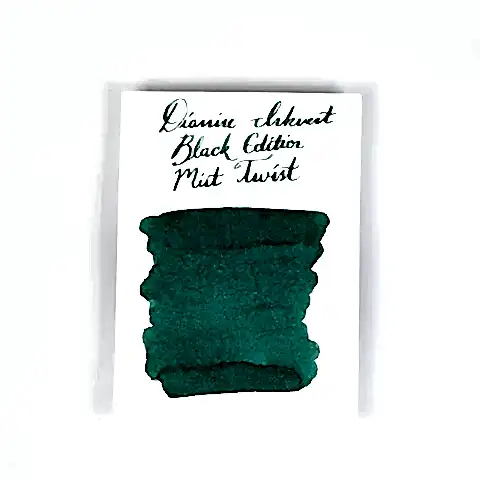 Diamine Inkvent Black Edition Chameleon Mint Twist Mürekkep