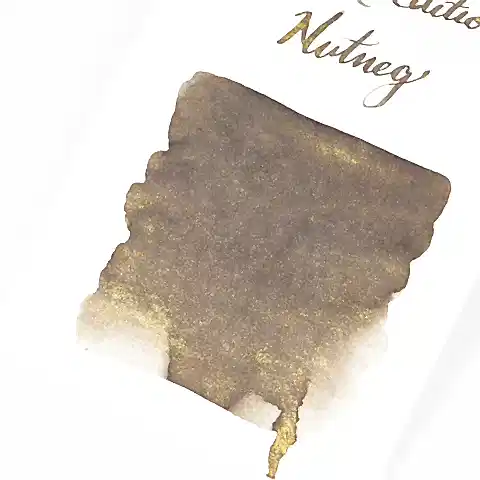 Diamine Inkvent Black Edition Shimmer Nutmeg Mürekkep