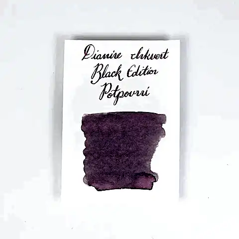 Diamine Inkvent Black Edition Standard Potpourri Mürekkep