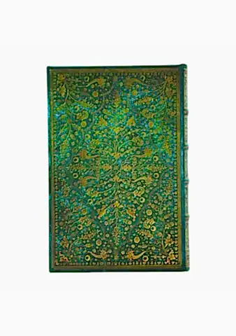 Emerald Flower Mini Defter