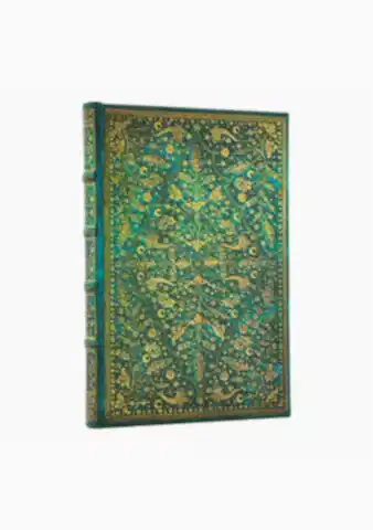 Emerald Flower Mini Defter