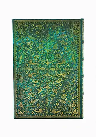 Emerald Flower Midi Defter