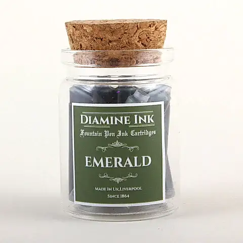 Diamine Emerald Kartuş (12 adet)