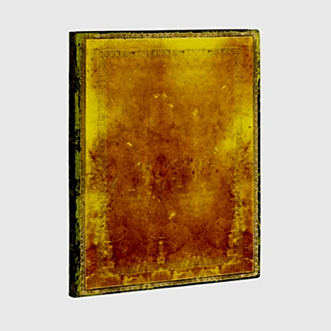 Old Leather Ochre Softcover Defter