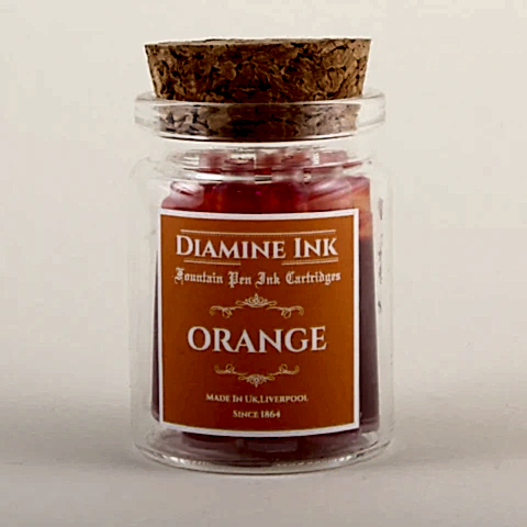 Diamine Orange Kartuş (12 adet)