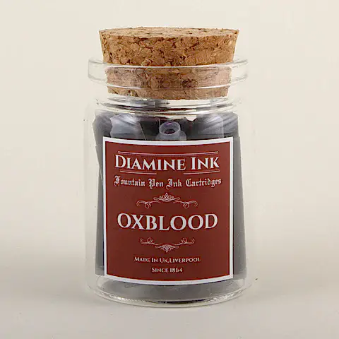 Diamine Oxblood Kartuş (12 adet)