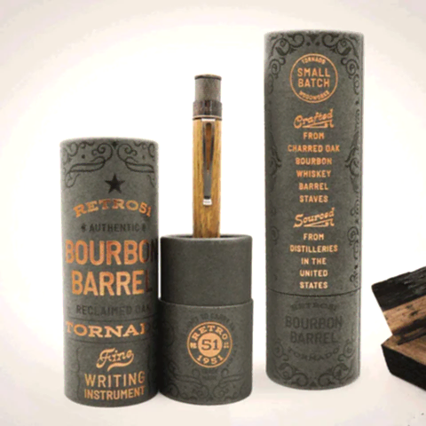 Bourbon Barrel Whiskey Roller Kalem