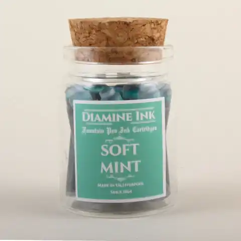 Diamine Soft Mint Kartuş (12 adet)