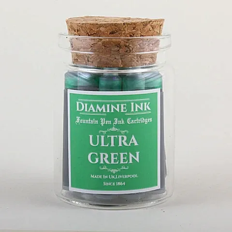 Diamine Ultra Green Kartuş (12 adet)
