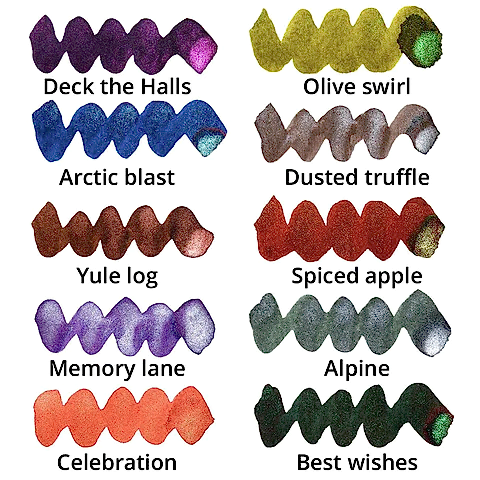 Diamine Inkvent Green Edition Chameleon Arctic Blast Mürekkep