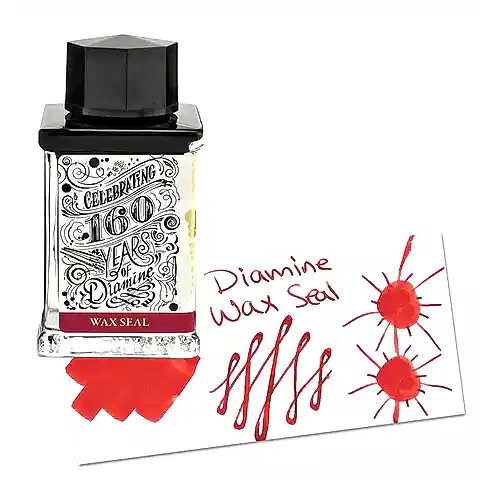 Diamine Ink 160.yıl Dolmakalem Mürekkebi Wax Seal 75 ml