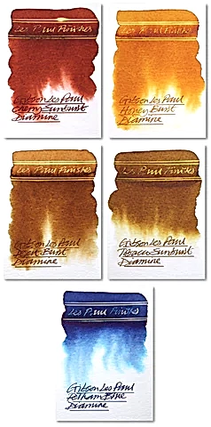 Diamine Les Paul Serisi Tobacco Sunburst 30 ml