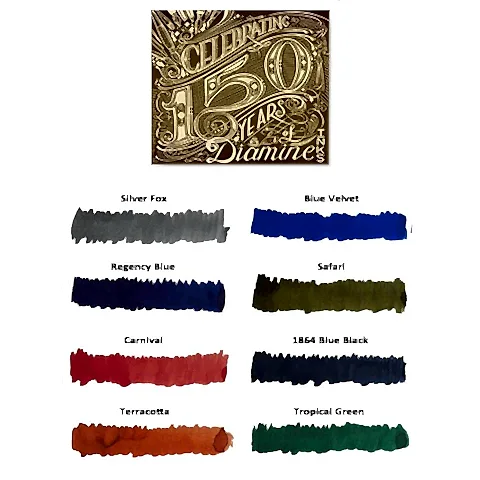 Diamine Ink 150.yıl Dolmakalem Mürekkebi Safari