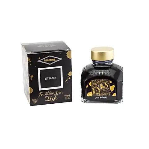 Diamine Dolmakalem Mürekkebi Jet Black 80 ml