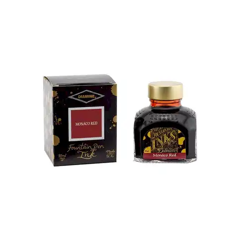 Diamine Dolmakalem Mürekkebi Monaco Red 80 ml