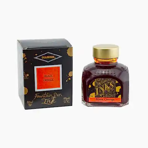 Diamine Dolmakalem Mürekkebi Blaze Orange 80 ml