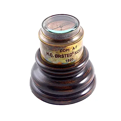 Masaüstü Pusula Ahşap Dollond