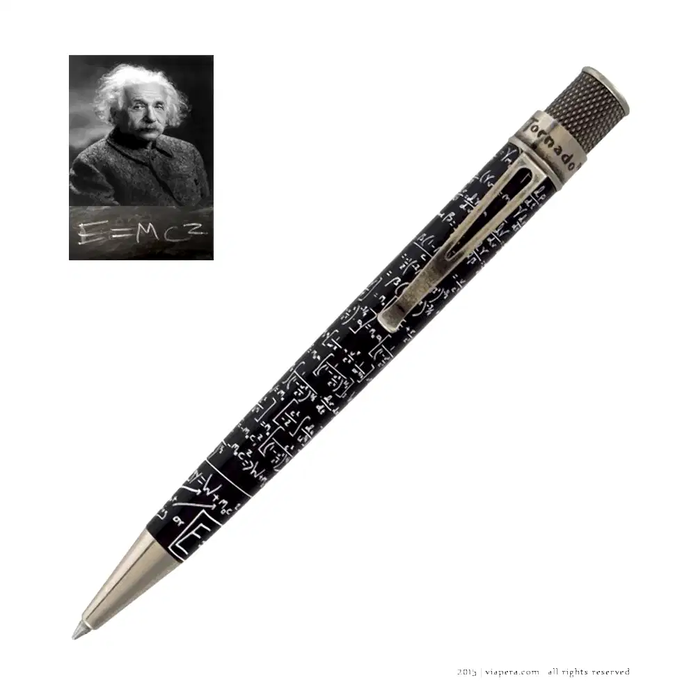 Tornado™ Vintage Metalsmith - Albert Einstein Roller Kalem