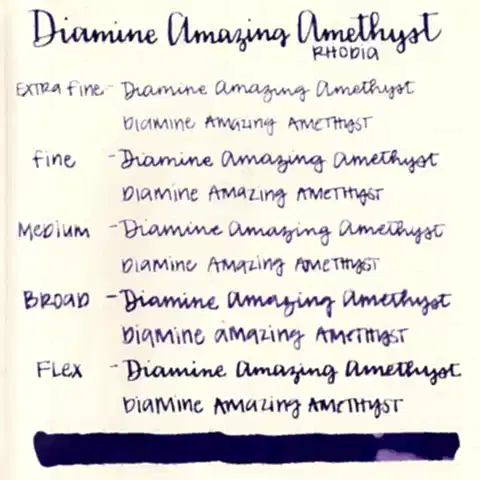 Diamine Dolmakalem Mürekkebi Amazing Amethyst 80 ml
