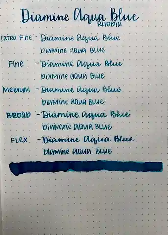 Diamine Dolmakalem Mürekkebi Aqua Blue
