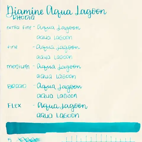 Diamine Dolmakalem Mürekkebi Aqua Lagoon