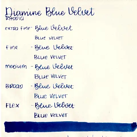 Diamine Ink 150.yıl Dolmakalem Mürekkebi Blue Velvet