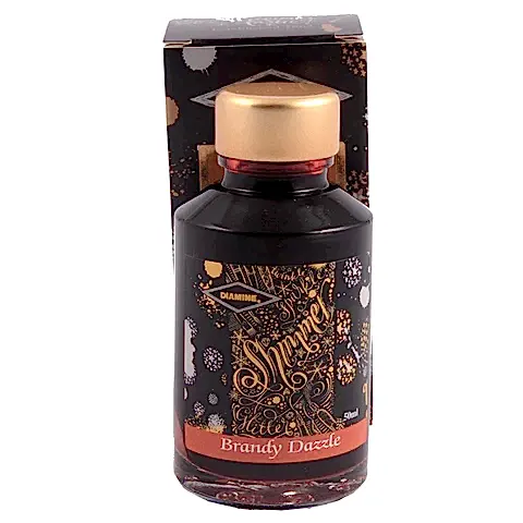 Diamine Ink Shimmering Mürekkep Brandy Dazzle