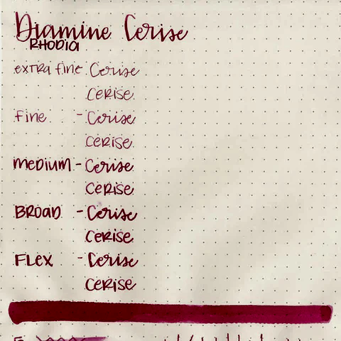 Diamine Dolmakalem Mürekkebi Cerise