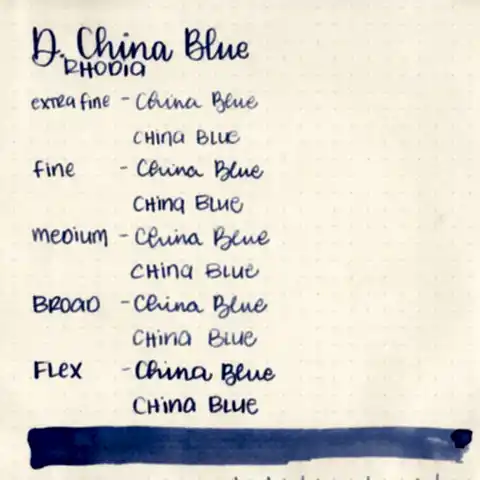 Diamine Dolmakalem Mürekkebi China Blue