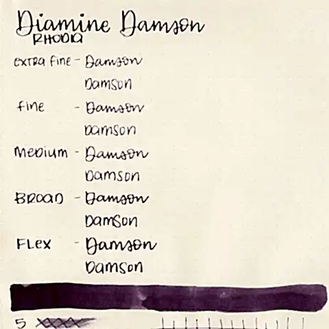 Diamine Dolmakalem Mürekkebi Damson