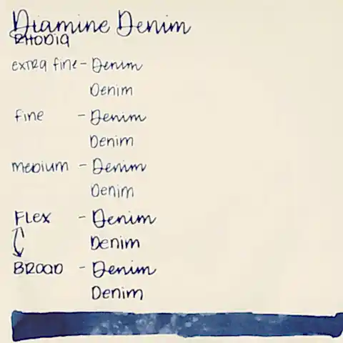 Diamine Dolmakalem Mürekkebi Denim 80 ml