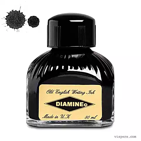 Diamine Dolmakalem Mürekkebi Quartz Black
