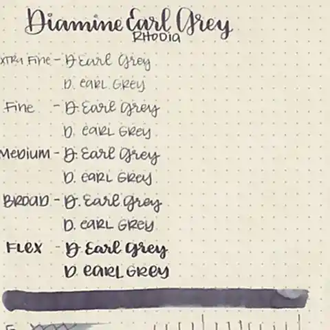 Diamine Dolmakalem Mürekkebi Earl Grey