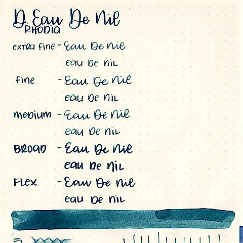 Diamine Dolmakalem Mürekkebi Eau de Nil 80 ml