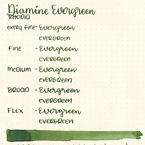 Diamine Dolmakalem Mürekkebi Evergreen 80 ml