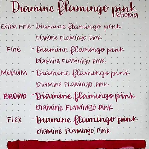 Diamine Dolmakalem Mürekkebi Flamingo Pink 80 ml